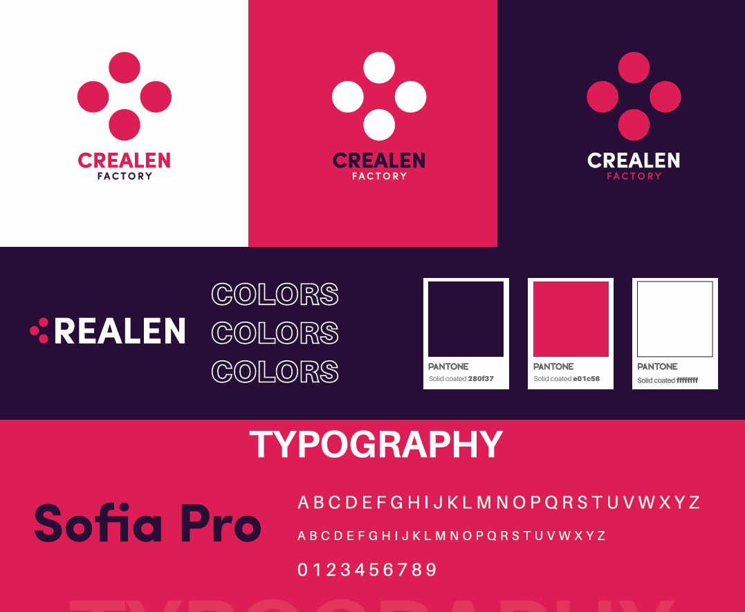 Crealen brand identity
